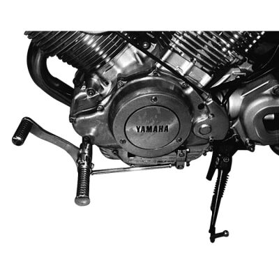 Přepákování Motorrad Burchard pro Yamaha TR 1,XV 1000 SE,XV 750 SE, předsunutí -  27 cm - černá matná - NESS STYLE
